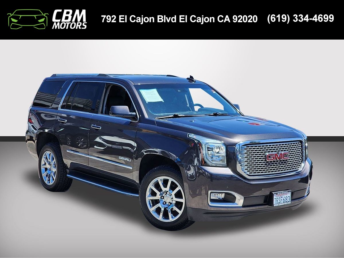 Sold 2015 GMC Yukon Denali W/NAVIGATION in El Cajon