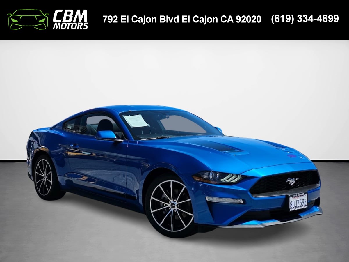 2020 Ford Mustang EcoBoost W/6 SPEED MANUAL