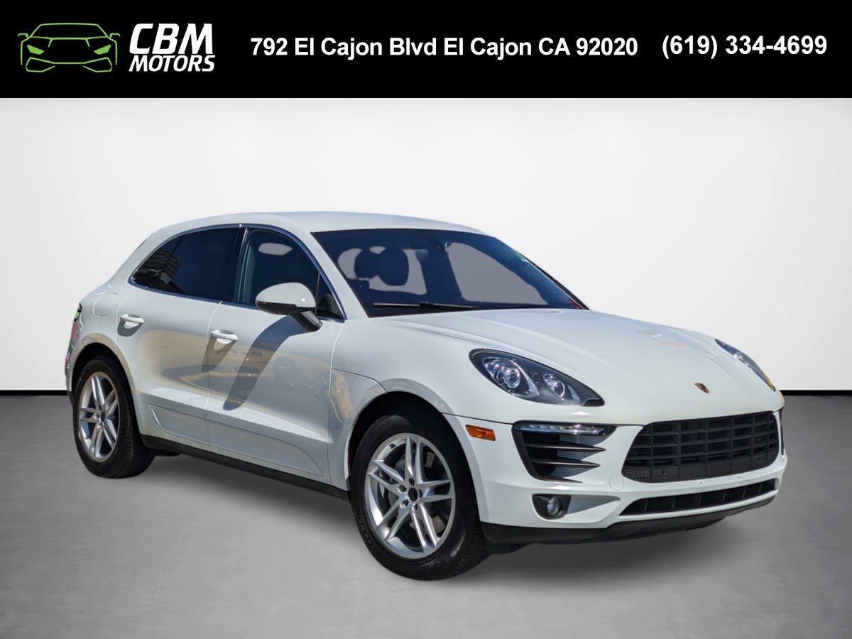 2016 Porsche Macan S W/PREMIUM PKG.