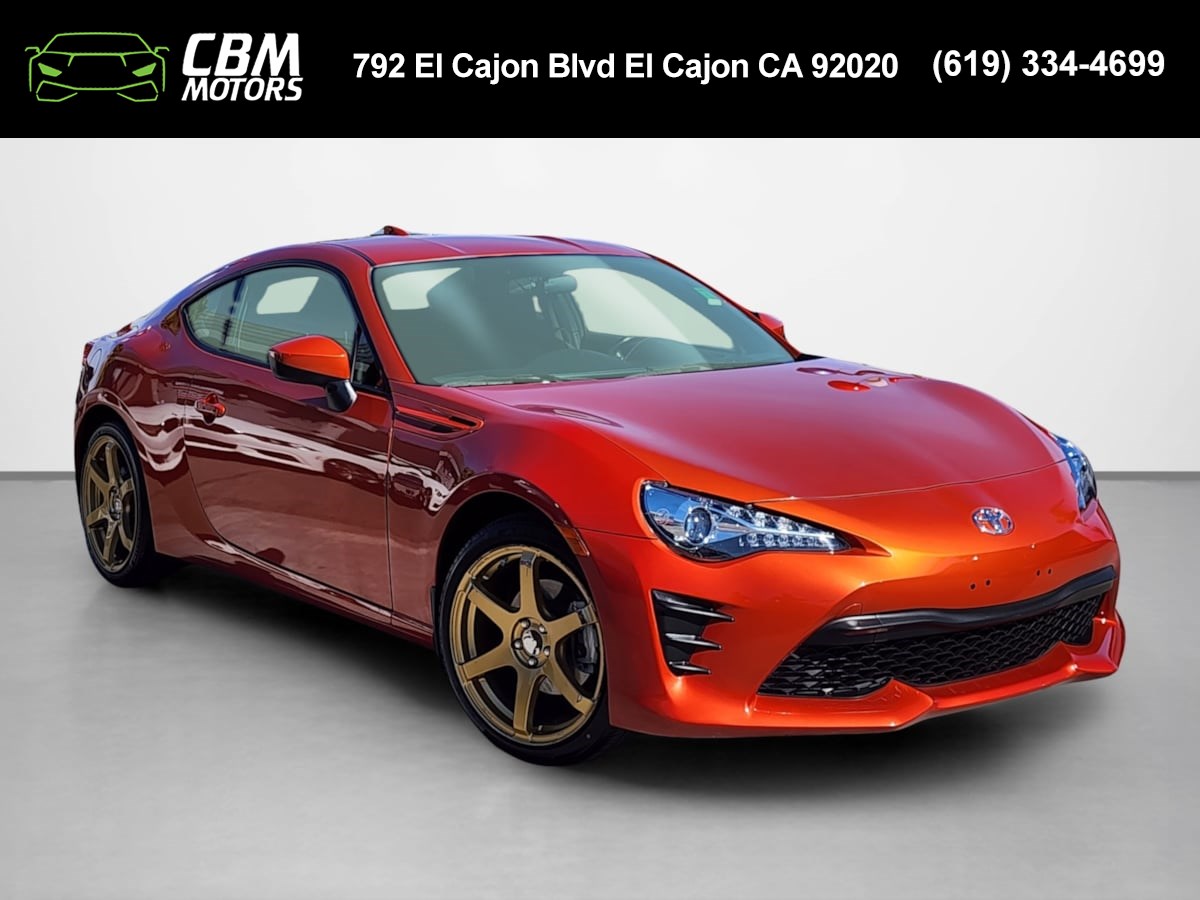Sold 2017 Toyota 86 W/BACK UP CAMERA in El Cajon