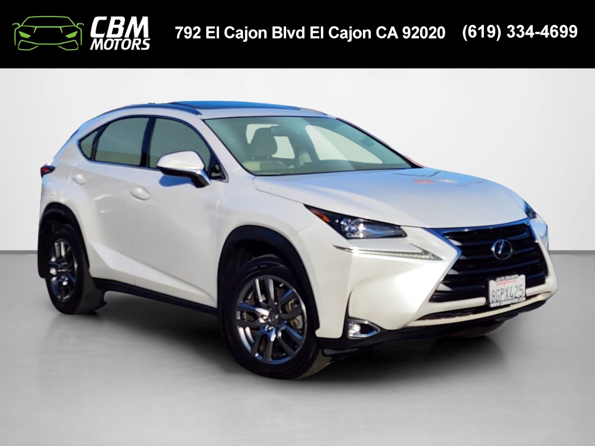 2016 Lexus NX 200t AWD WPREMIUM PKG