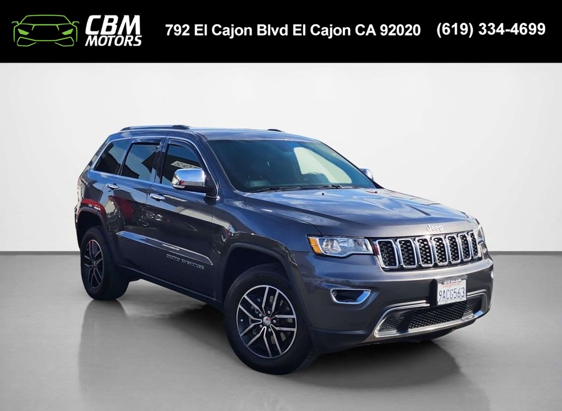 2018 Jeep Grand Cherokee Limited W/BACK UP CAMERA