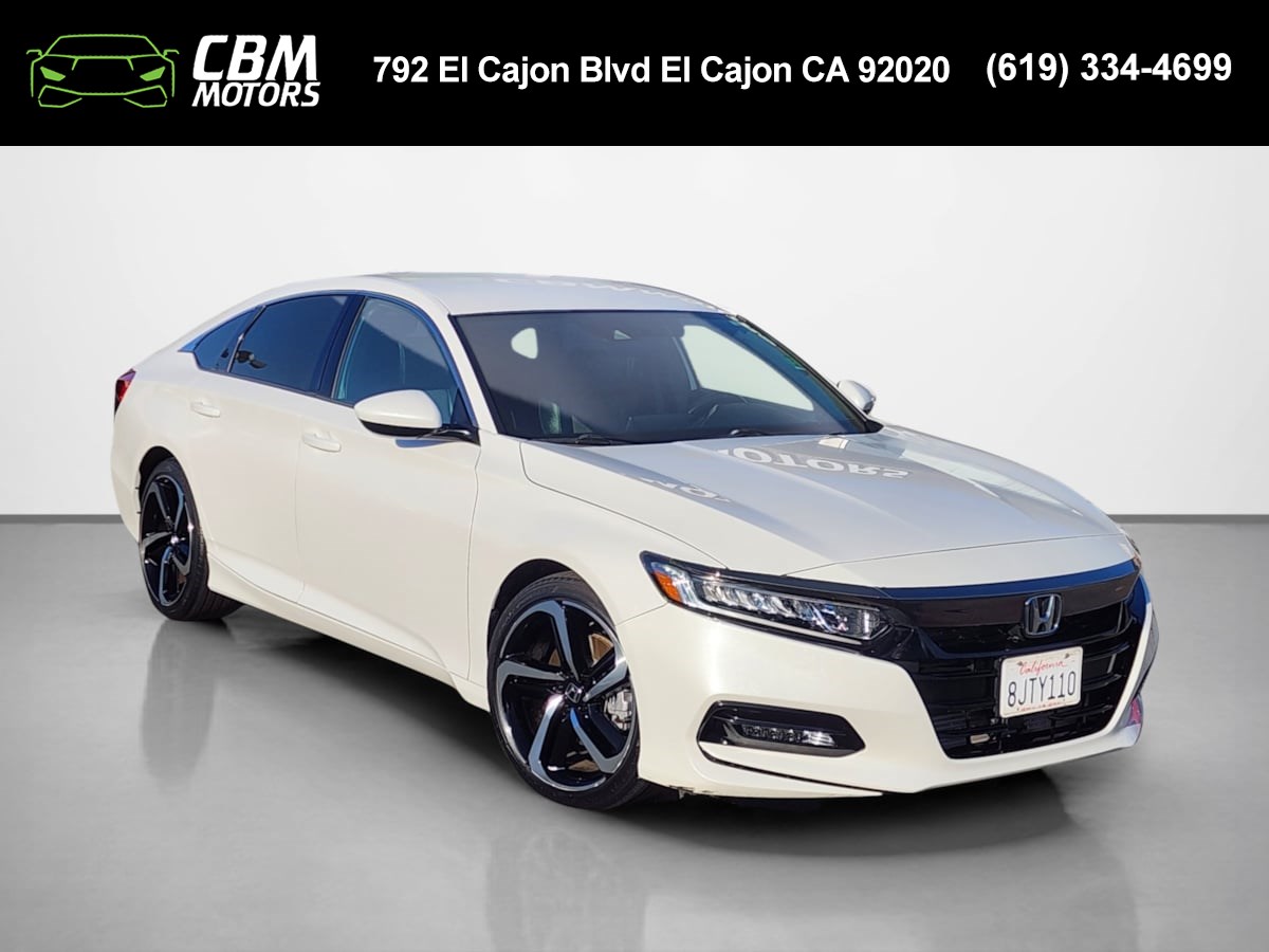 2019 Honda Accord Sedan Sport 1.5T W/BACK UP CAMERA