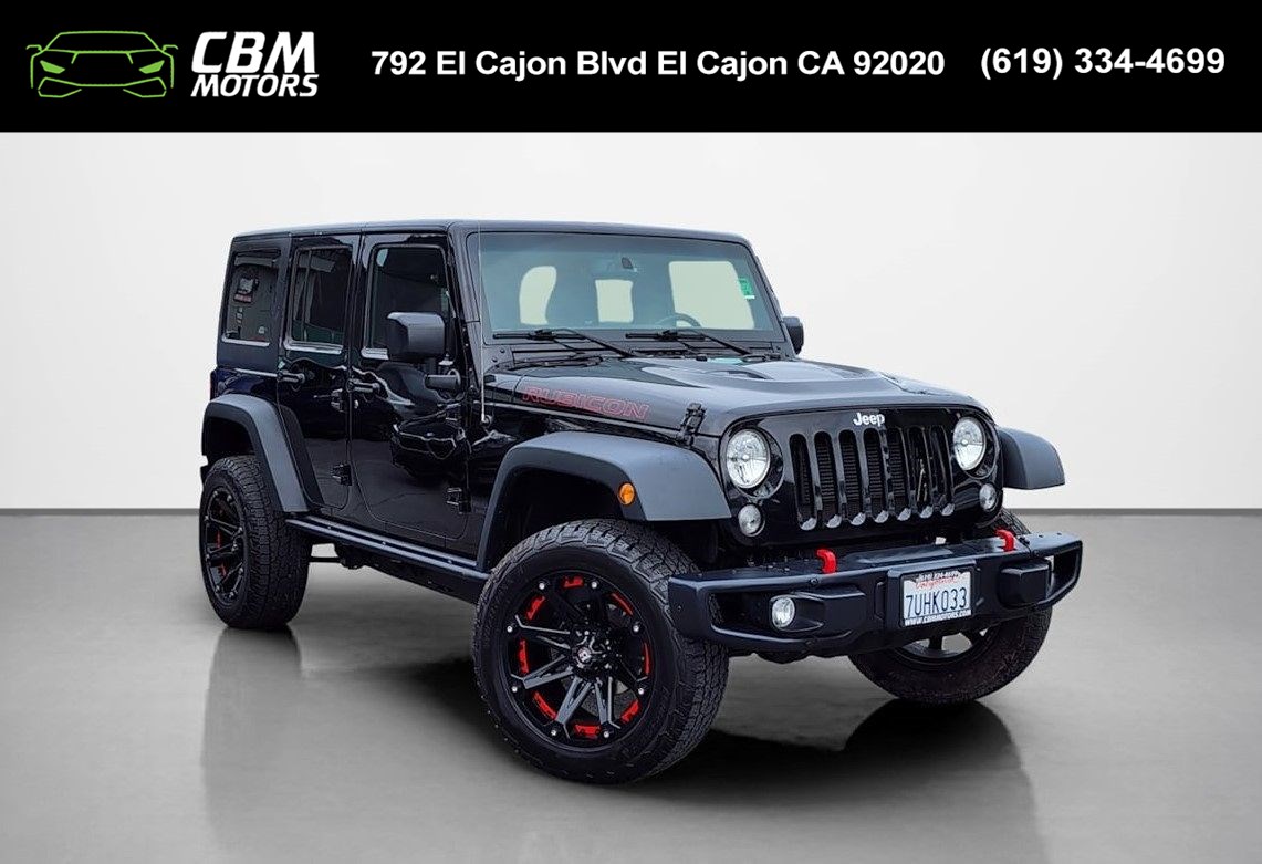 2016 Jeep Wrangler Unlimited Rubicon Hard Rock W/NAVIGATION