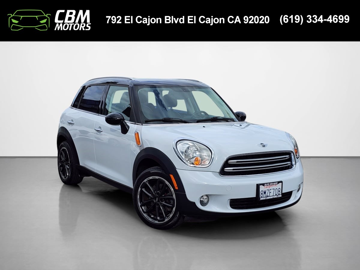 2015 MINI Cooper Countryman W/6 SPEED MANUAL