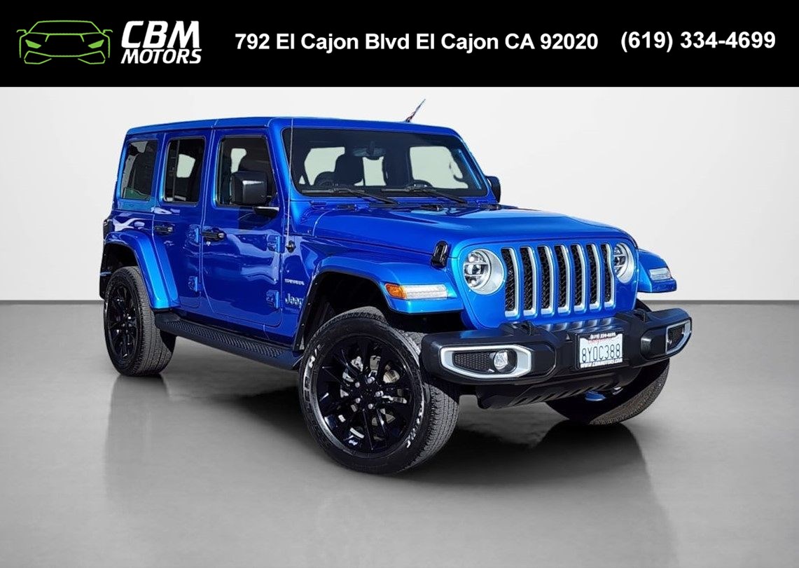 2021 Jeep Wrangler 4xe Unlimited Sahara W/NAVIGATION