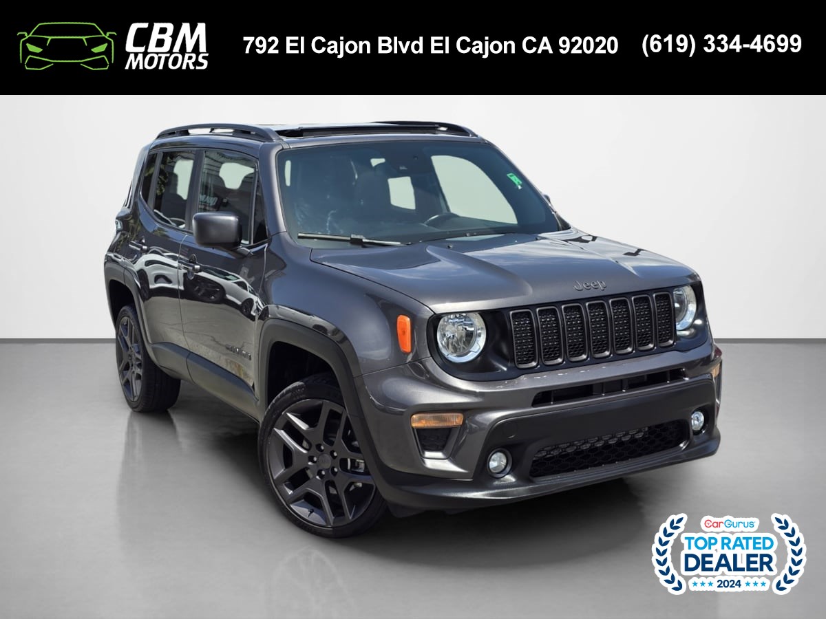 2021 Jeep Renegade 80th Anniversary W/NAVIGATION