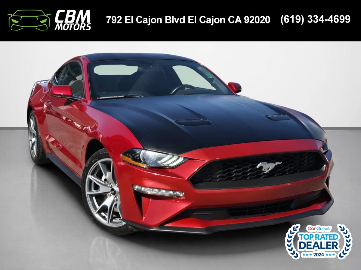 2020 Ford Mustang EcoBoost W/BACK  UP CAMERA