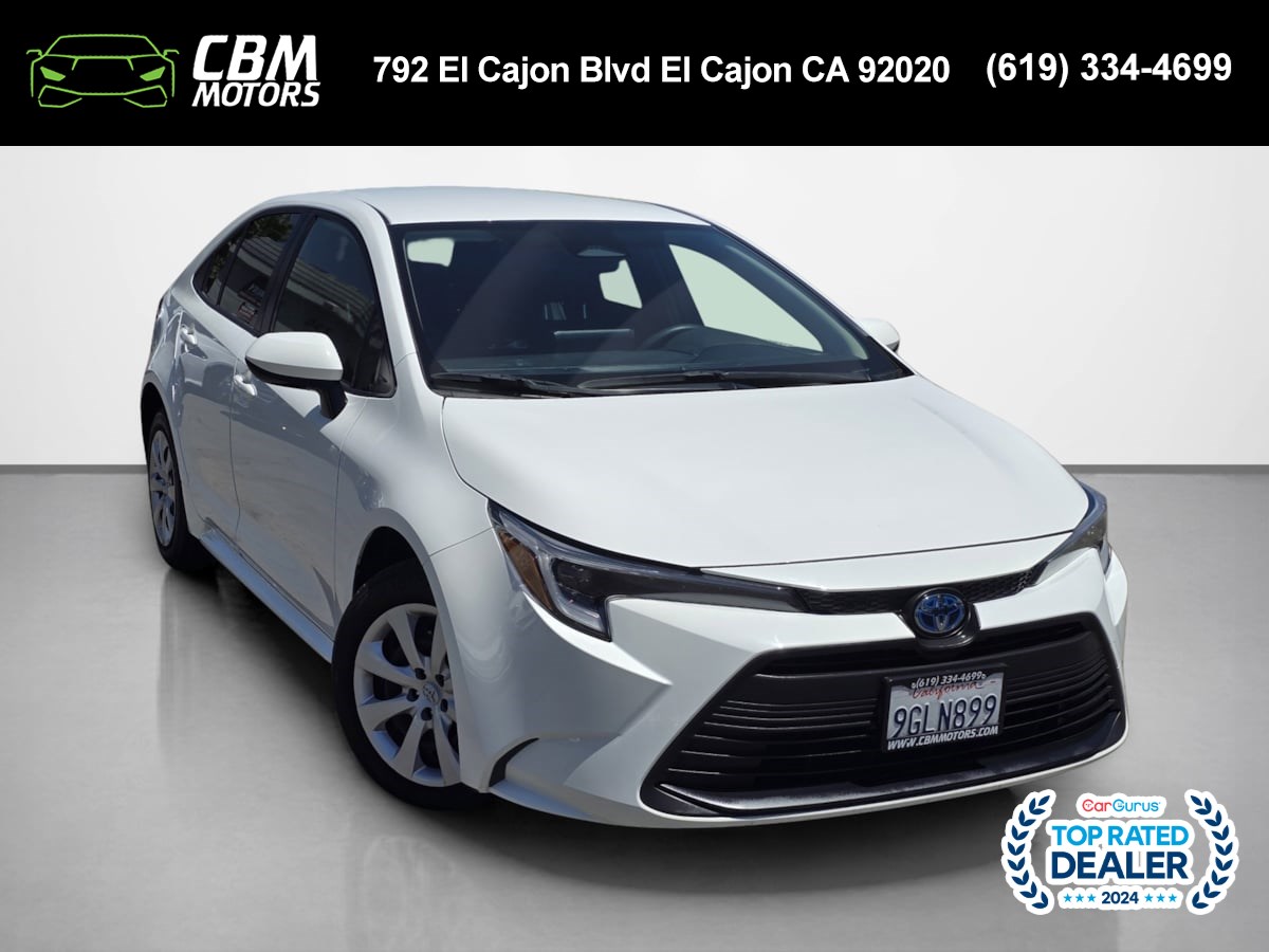 2023 Toyota Corolla Hybrid LE W/BACK UP CAMERA