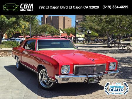 1971 Chevrolet Monte Carlo SS  454