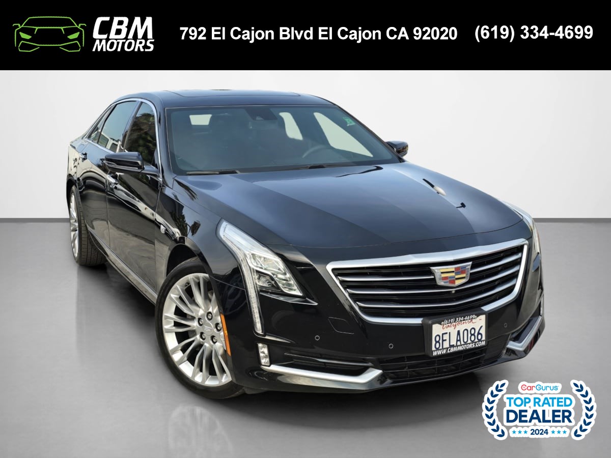 2018 Cadillac CT6 Premium Luxury AWD W/4 WHEEL STEERING