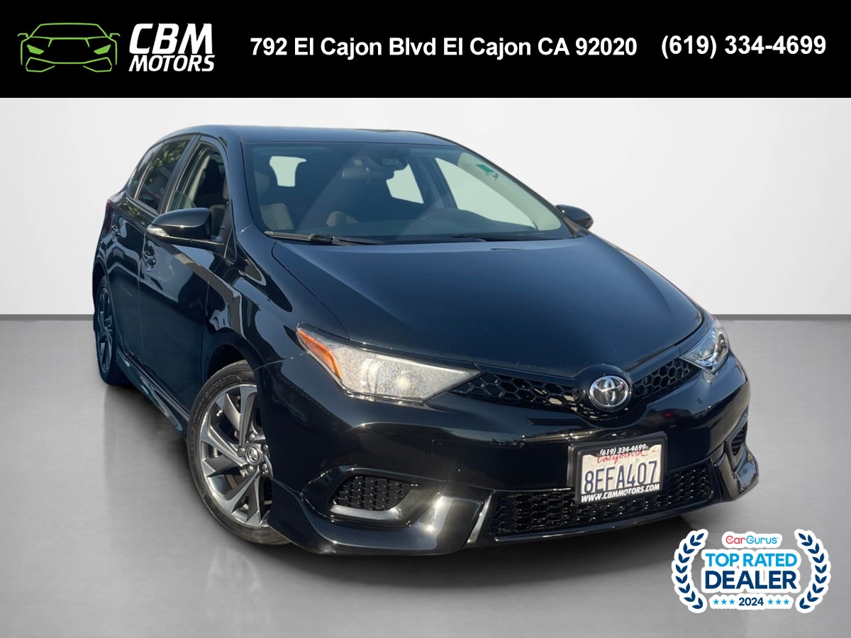 2018 Toyota Corolla iM 