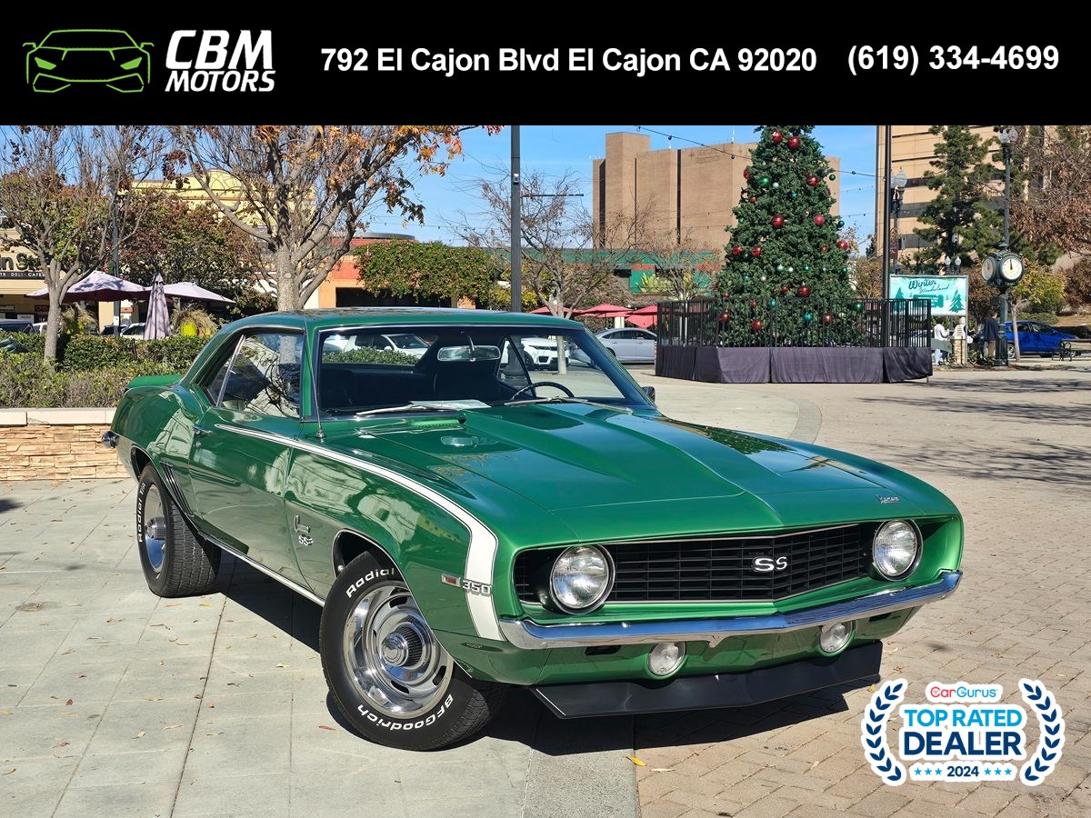 Sold 1969 Chevrolet Camaro SS in El Cajon