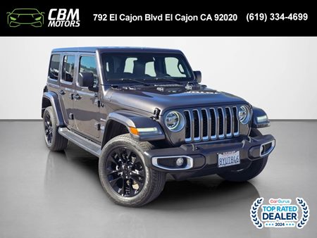 2021 Jeep Wrangler 4xe Unlimited Sahara