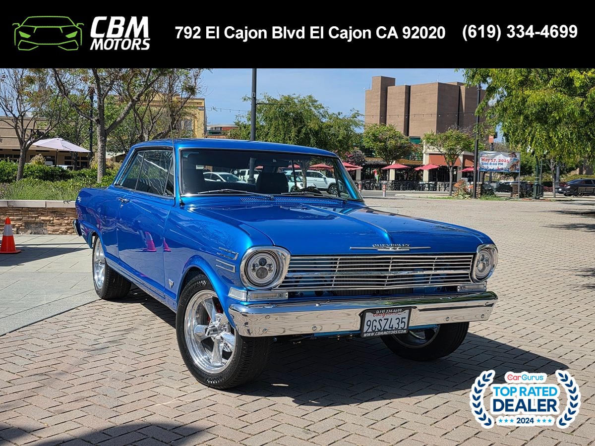 Sold 1962 Chevrolet Nova SS in El Cajon