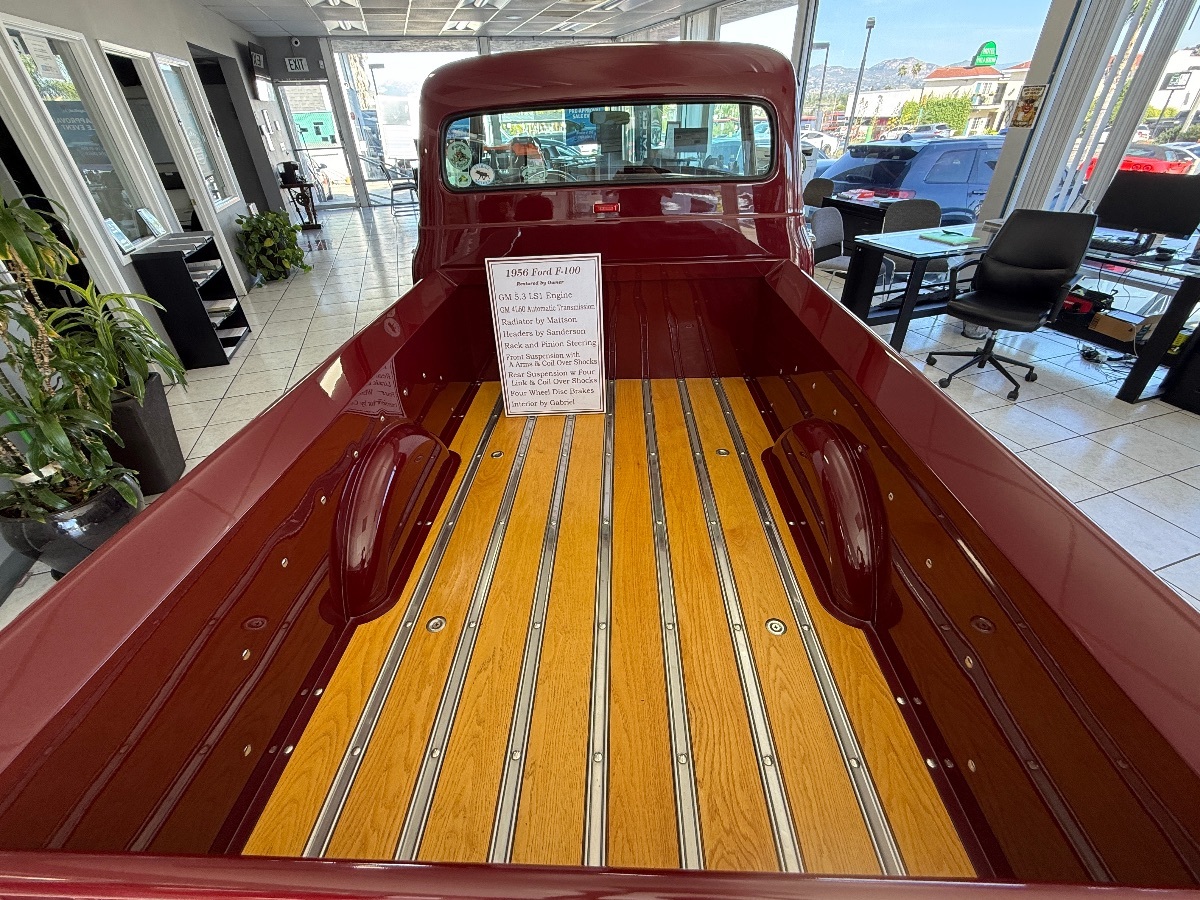 Used 1956 Ford F100 Custom Concours-Level Condition in El Cajon