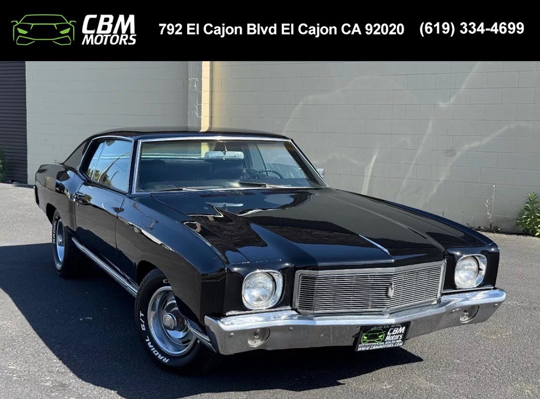 1970 Chevrolet Monte Carlo 