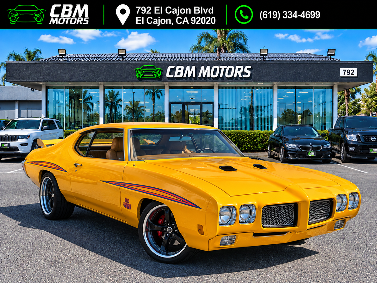 1970 Pontiac GTO Judge Tribute