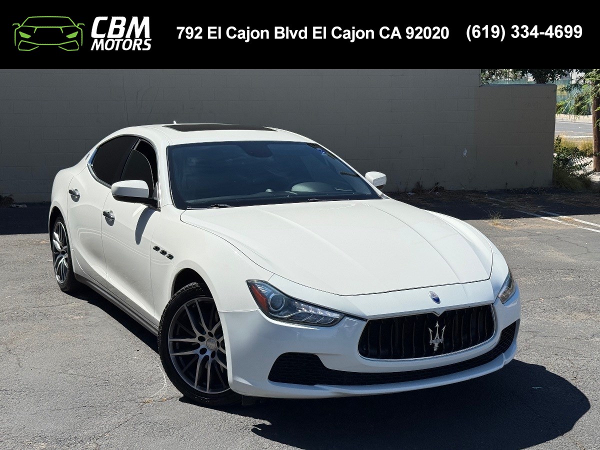 2017 Maserati Ghibli 