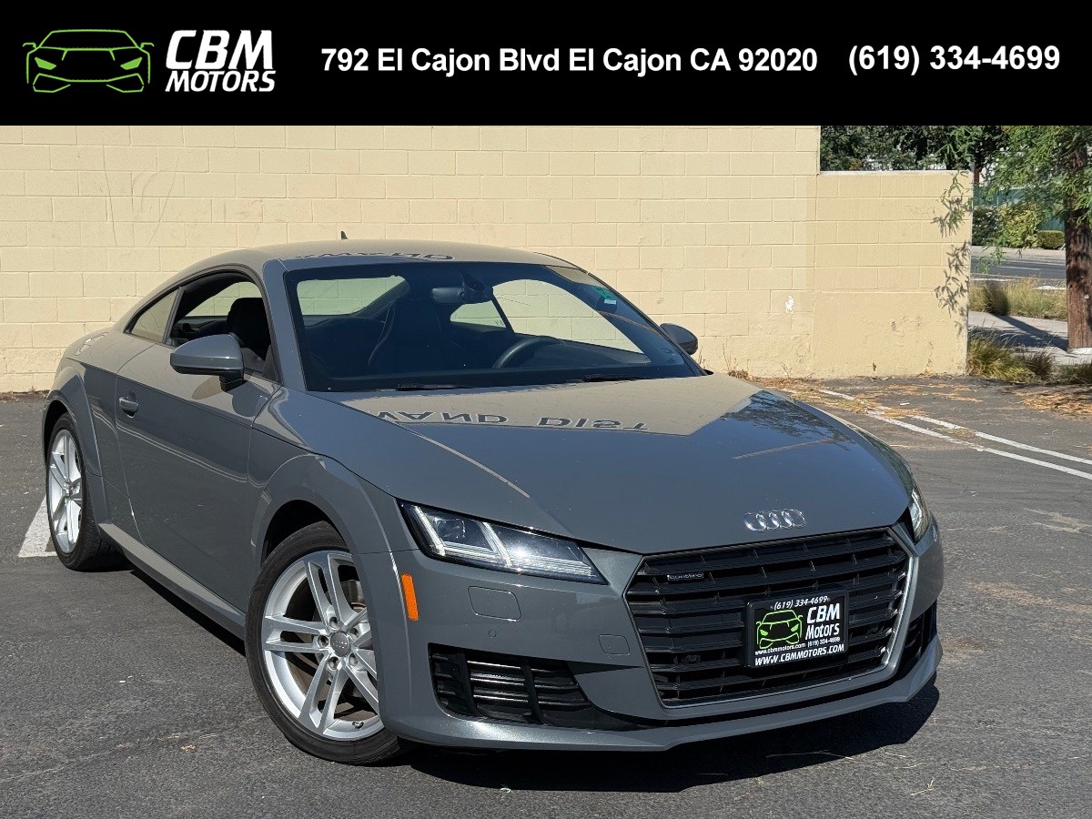 2017 Audi TT Coupe quattro