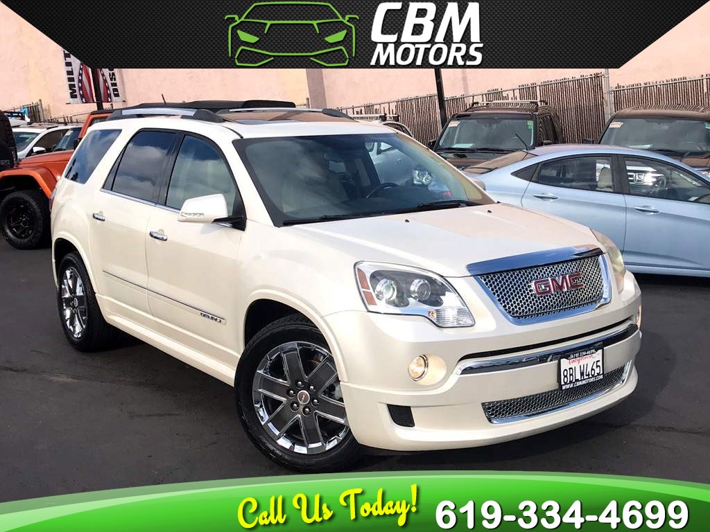 2012 GMC Acadia Denali AWD w/NAV/Sunroof 3RD ROW