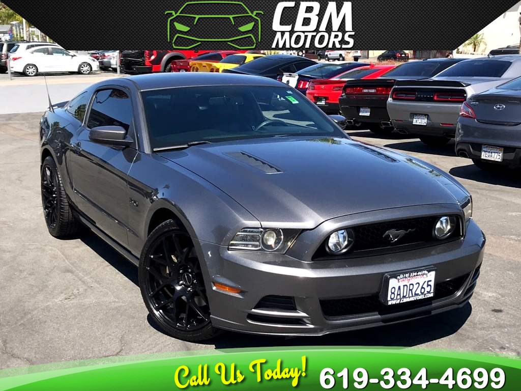 2013 Ford Mustang GT Premium 5.0L 6-SPEED MANUAL W/ BLUETOOTH