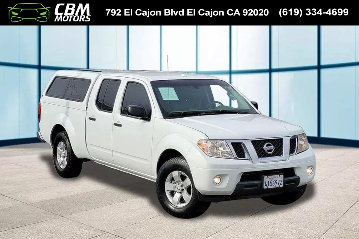 Sold 2013 Nissan Frontier SV 4X4 W/CAMPER SHELL in El Cajon
