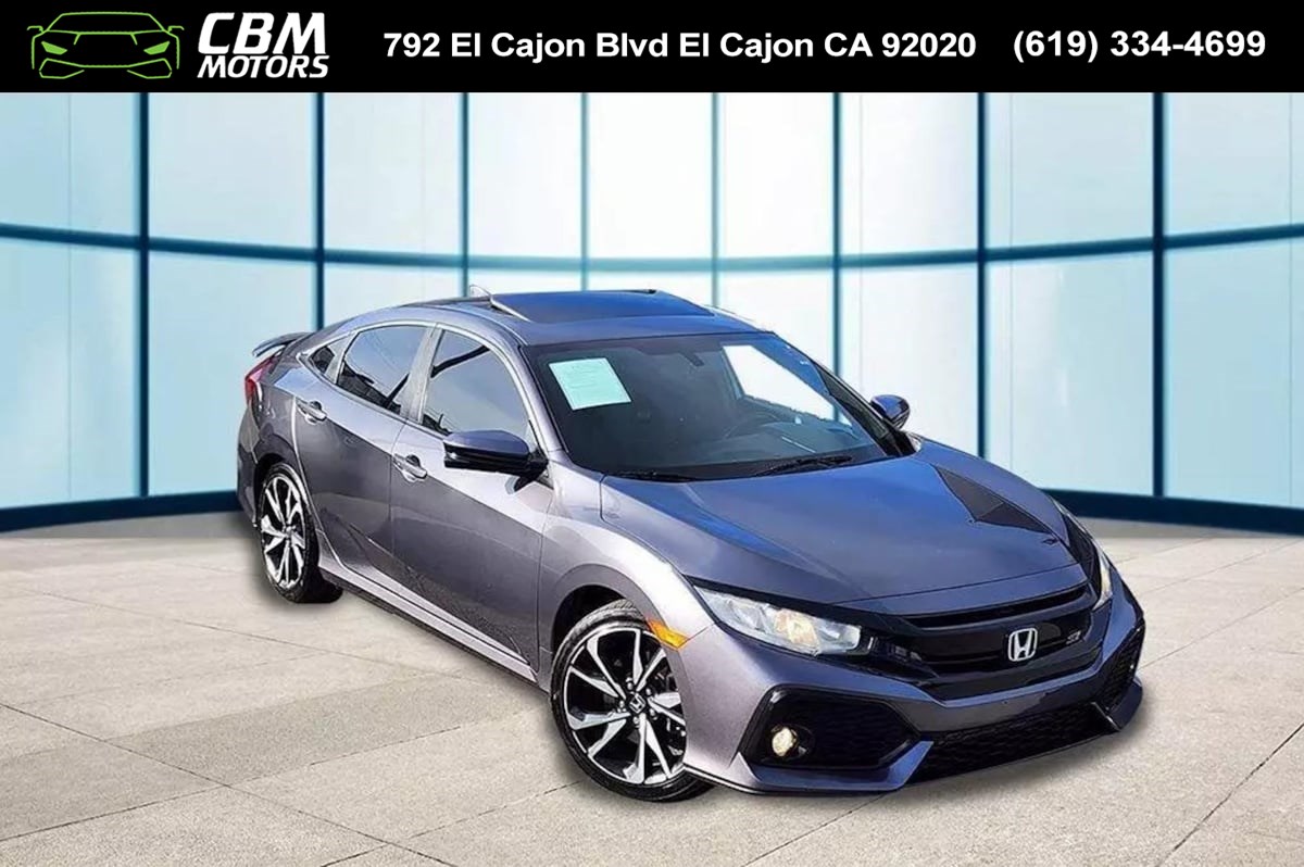 2017 Honda Civic Sedan Si W/MOONROOF