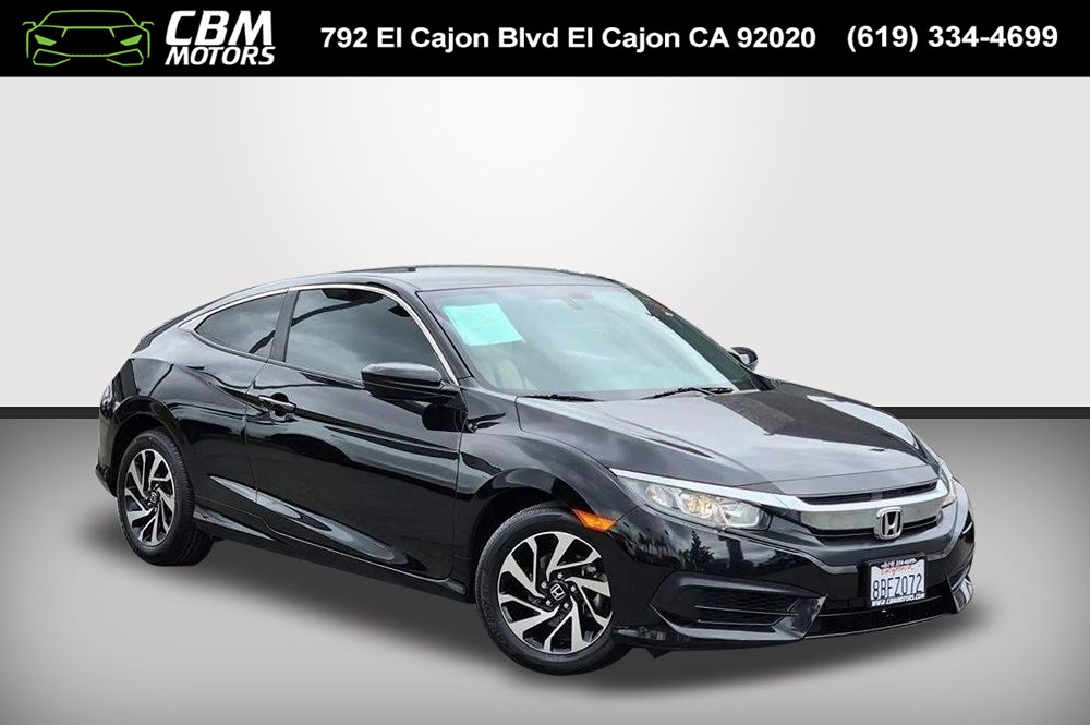 2017 Honda Civic Coupe LX W/BACK UP CAMERA