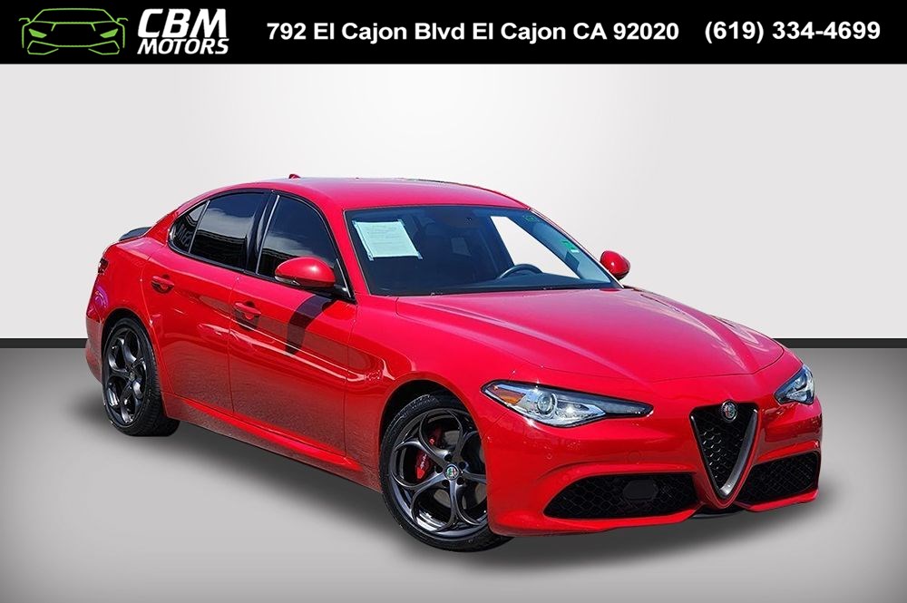 2019 Alfa Romeo Giulia Ti Sport W/HARMAN/KARDON AUDIO