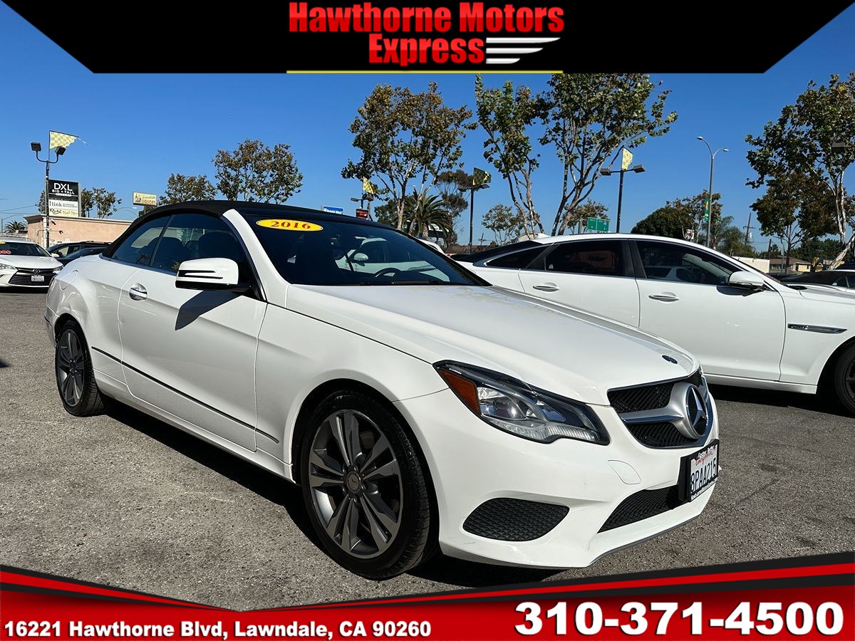 2016 Mercedes-Benz E 400 Cabriolet