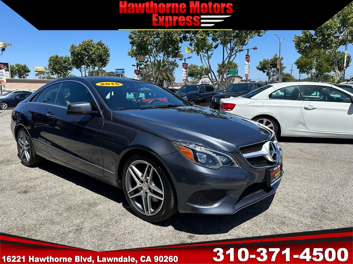 2015 Mercedes-Benz E 400 Coupe 4MATIC