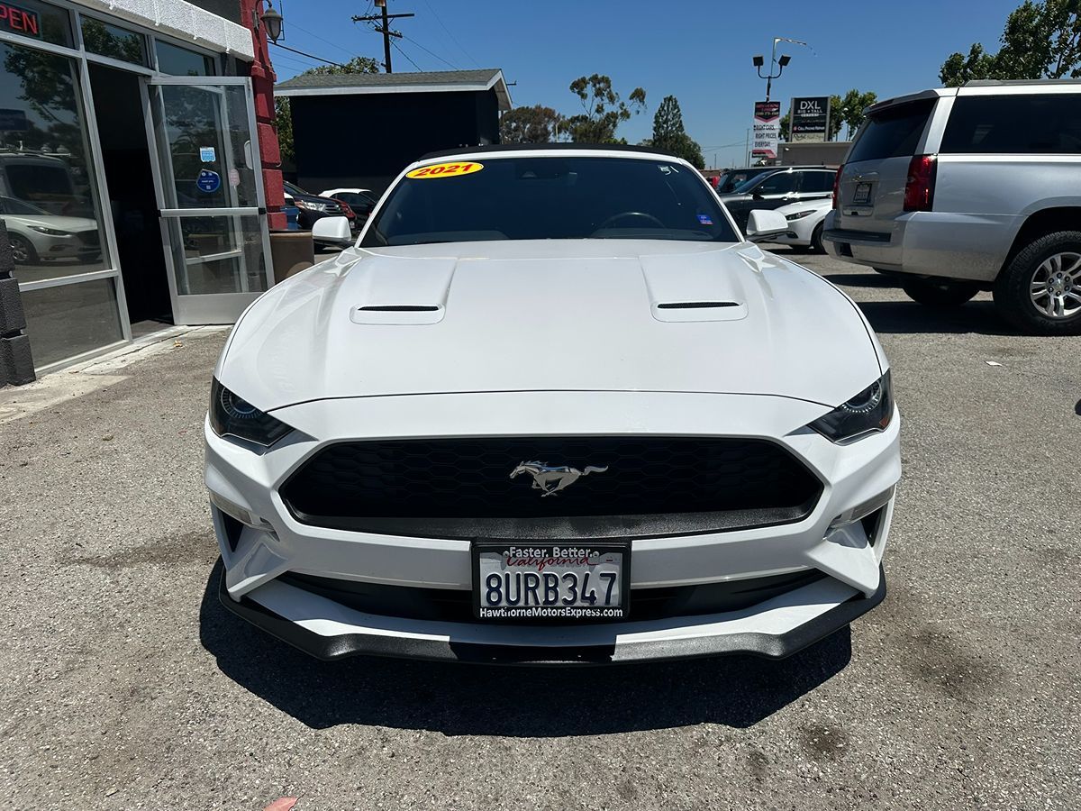 2021 Ford Mustang EcoBoost Convertible photo 2