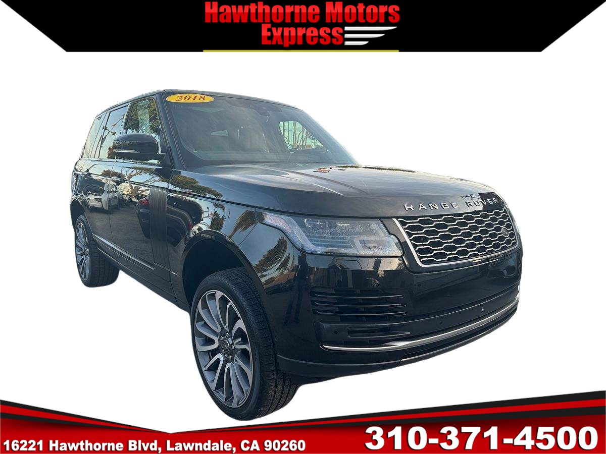 2018 Land Rover Range Rover 
