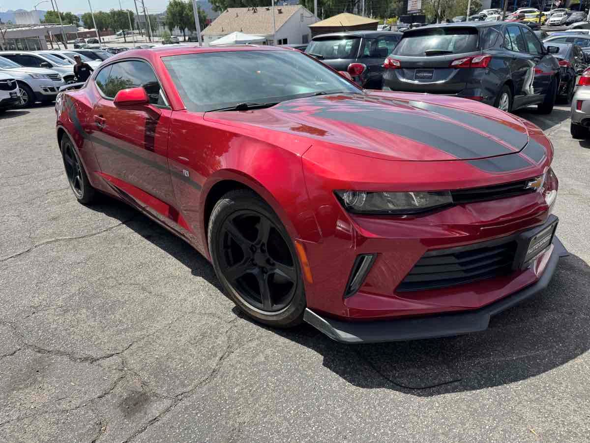 SHINEKA Red Cup Holder Cover Trim For Chevrolet Camaro (2017+) - Center Console Decor