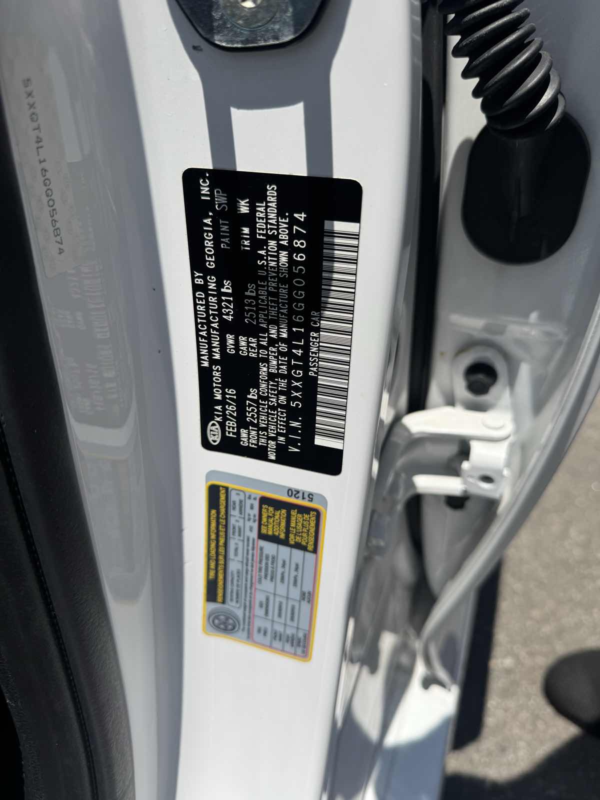 2016 Kia Optima LX Turbo photo 18