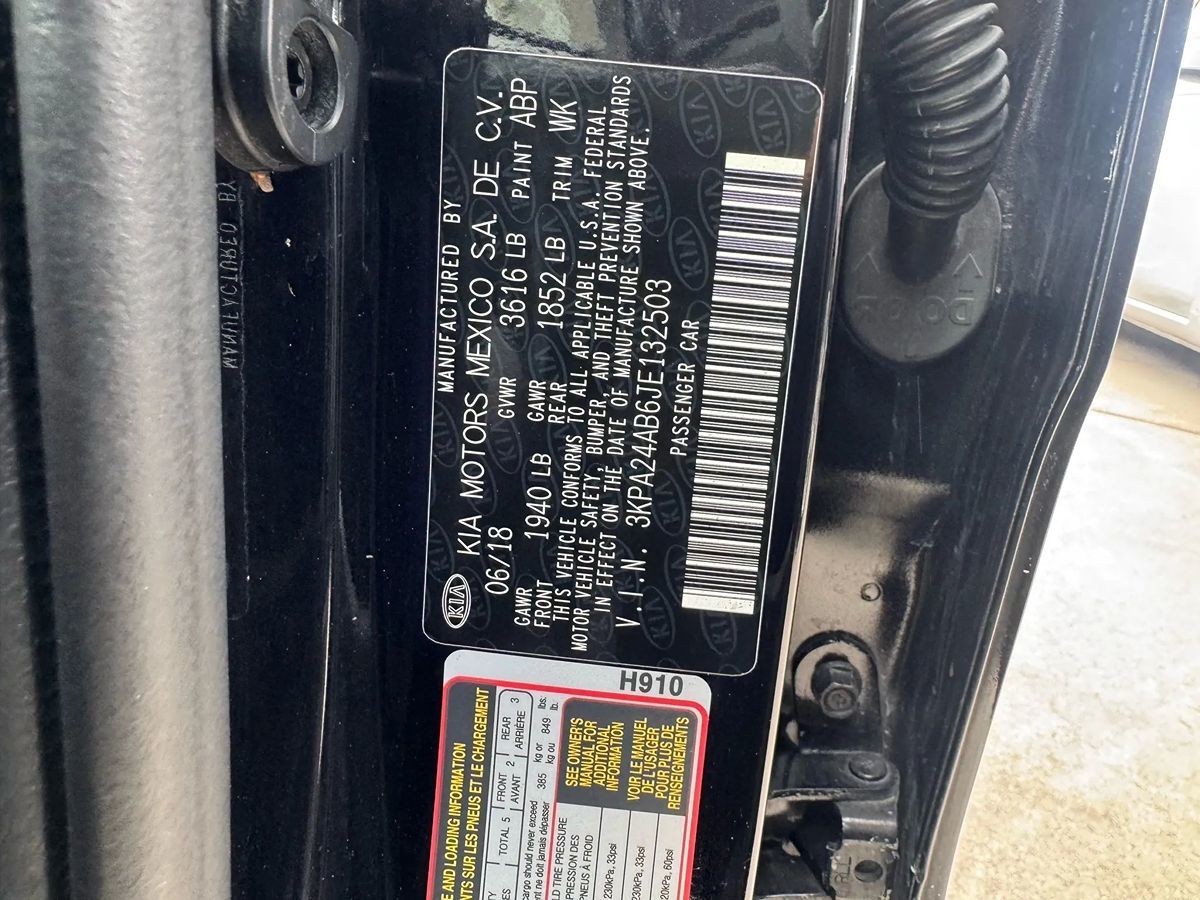 2018 Kia Rio LX S photo 17