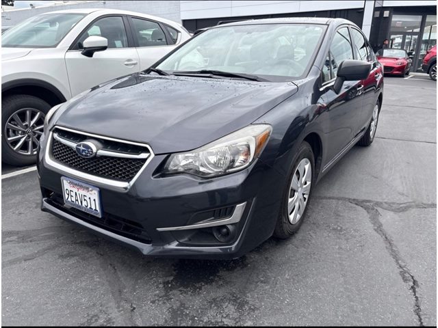 Dark Gray Metallic 2015 Subaru Impreza 2.0i Sedan All-Wheel Drive Automatic