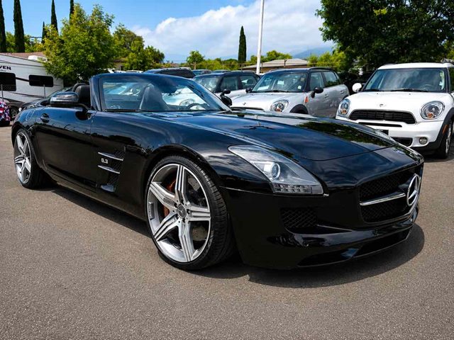 2012 Mercedes-Benz SLS Coupe Rear-Wheel Drive 7-Speed Dual Clutch