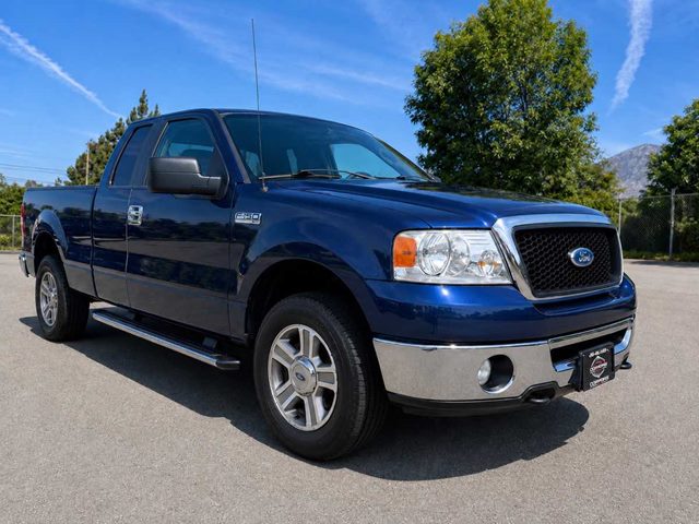 Dark Blue Pearl Metallic 2007 Ford F-150 Pickup Truck Four-Wheel Drive Automatic