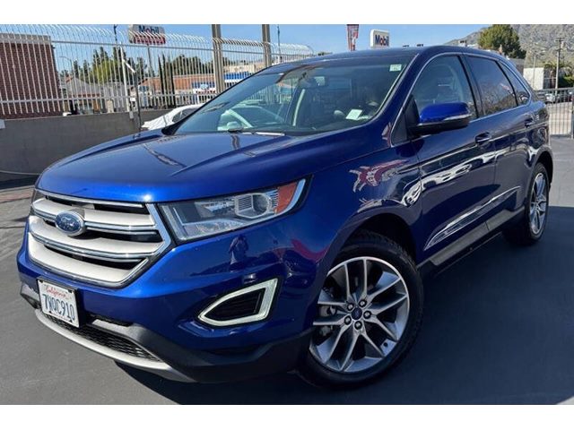 Deep Impact Blue Metallic 2015 Ford Edge SUV / Crossover Front-Wheel Drive 6-Speed Automatic