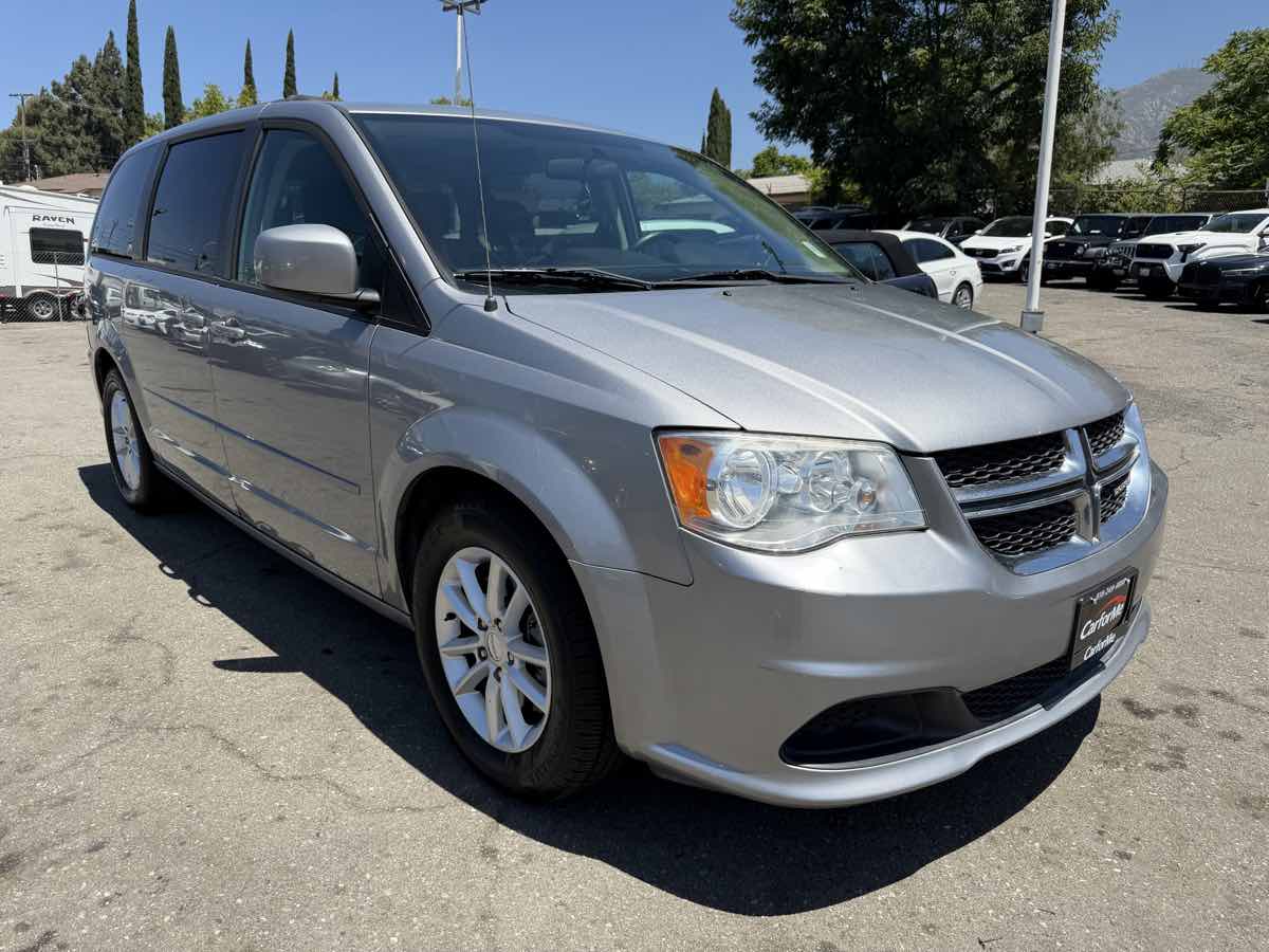 Billet Silver Metallic Clearcoat 2016 Dodge Grand Caravan Minivan Front-Wheel Drive 6-Speed Automatic