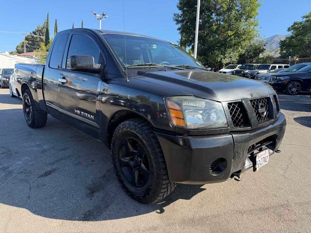 Smoke 2005 Nissan Titan Pickup Truck Rear-Wheel Drive Automatic