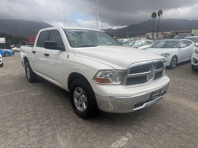 Stone White 2009 Dodge RAM 1500 Pickup Truck Four-Wheel Drive Automatic