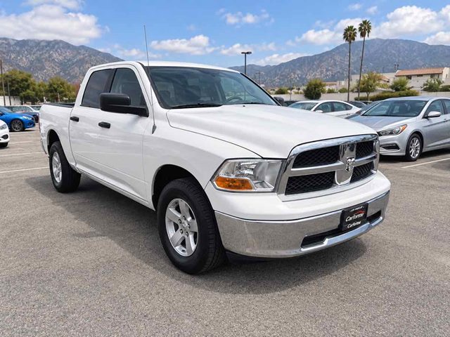Stone White 2009 Dodge RAM 1500 Pickup Truck Four-Wheel Drive Automatic