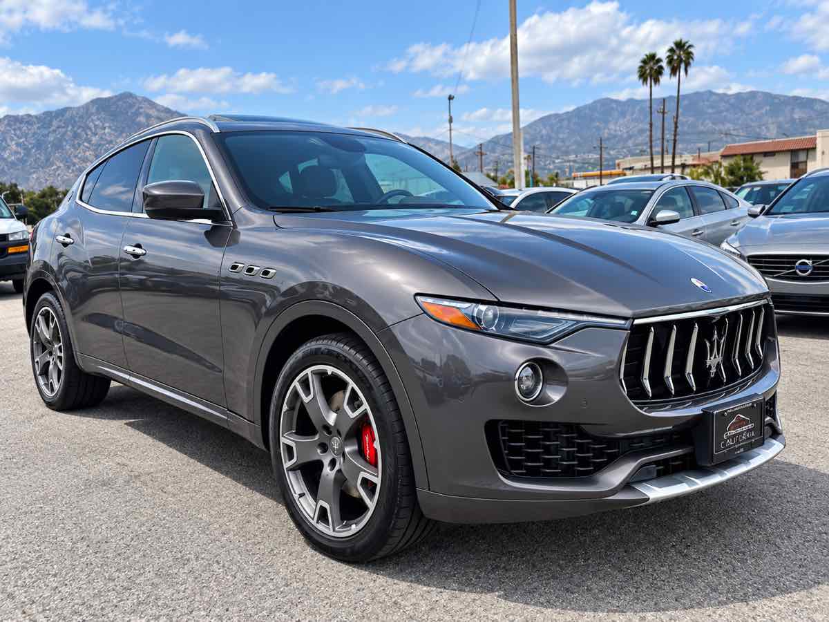 Gray 2017 Maserati Levante SUV / Crossover All-Wheel Drive Automatic