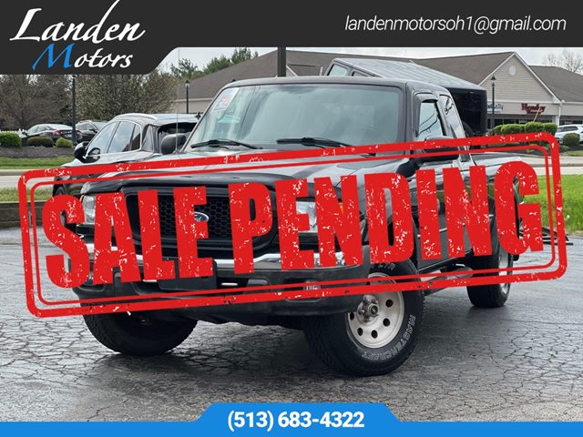 Black 2005 Ford Ranger 4 Dr XLT 4WD Extended Cab SB Pickup Truck Four-Wheel Drive Automatic