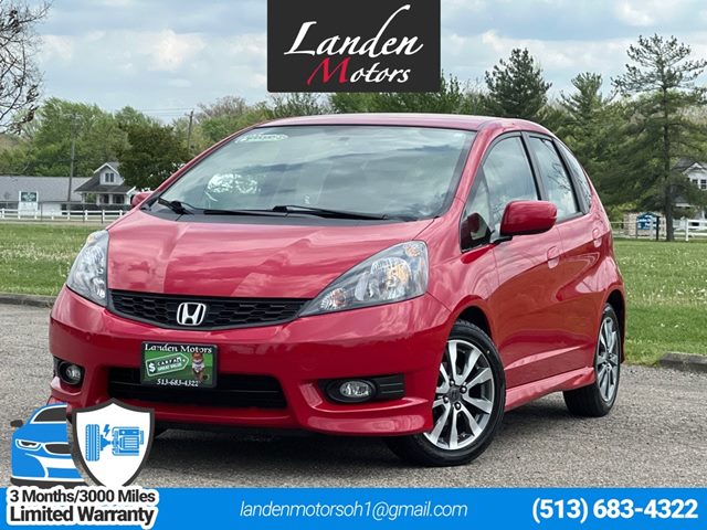 Milano Red 2012 Honda Fit Sport Hatchback Front-Wheel Drive Automatic