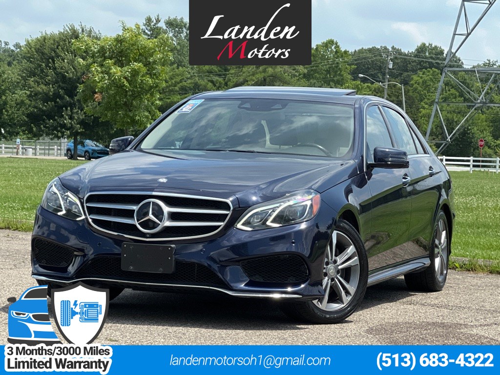 2016 Mercedes-Benz E 350 4MATIC Sport Sedan