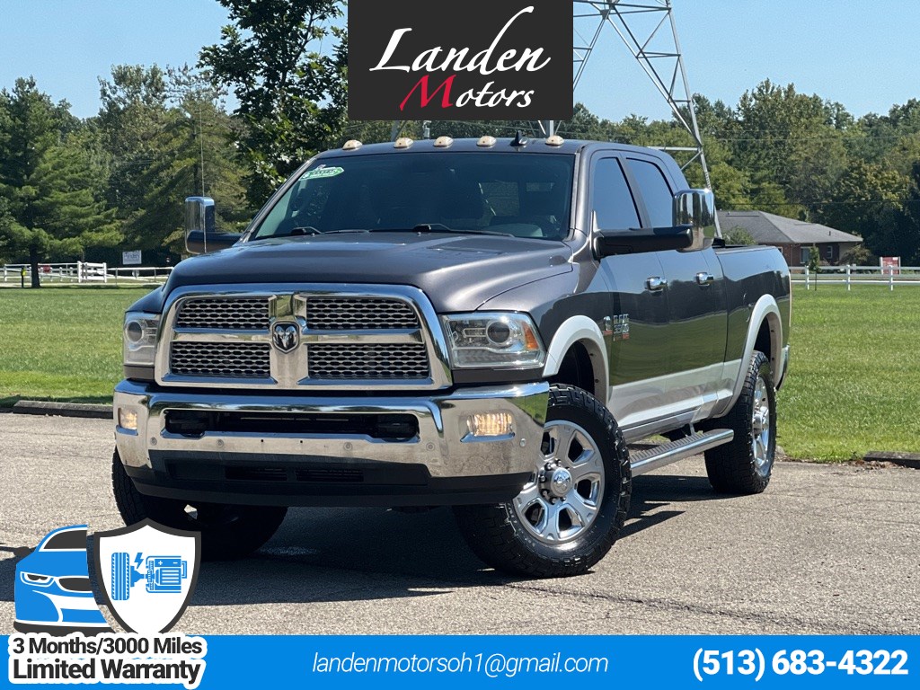 Gray (Granite Crystal Metallic Clearcoat) 2016 RAM 3500 Pickup Truck Four-Wheel Drive Automatic